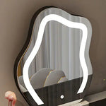 Load image into Gallery viewer, Smart Dressing Table Vanity Makeup Desk Set with Tri-Color LED Mirror-GCC Home Center