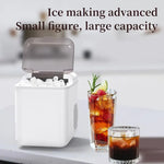 Load image into Gallery viewer, Smart Ice Maker, Fast 6-8 Min Ice Production Machine, APP Remote Control Ice Maker with Automatic Cleaning, Compact Countertop Design for Home Office Kitchen, Energy Efficient Ice Machine