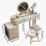 Load image into Gallery viewer, Smart Makeup Vanity Table in Slate Countertop - 120cm-GCC Home Center