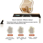 Load image into Gallery viewer, Smart Makeup Vanity Table Set with LED Mirror, Bluetooth Speaker, and Wireless Charging-GCC Home Center