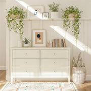 Soderville 6 Drawer Dresser in White-GCC Home Center