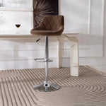 Load image into Gallery viewer, Soft Velvet Fabric Bar Chair