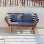 Load image into Gallery viewer, Solid Acacia Wood Sofa Outdoor-GCC Home Center