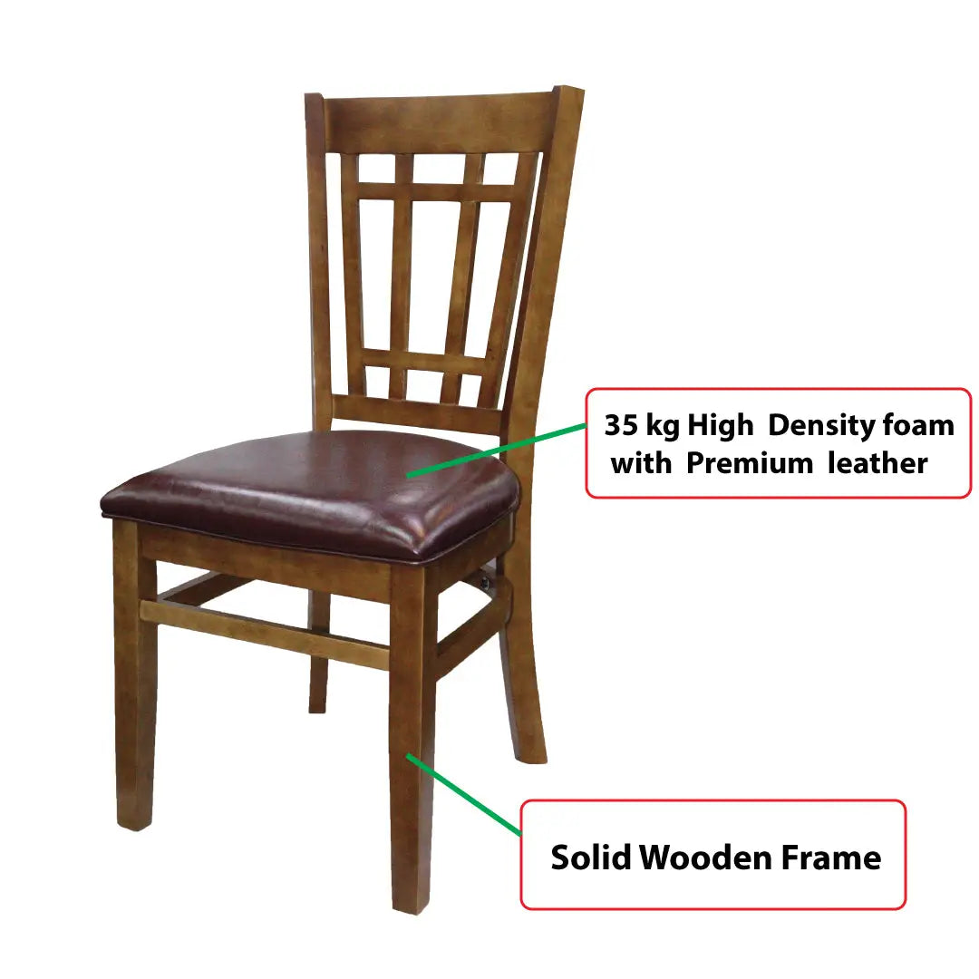 Jilphar Furniture Solid Beech Wood Dining Chair JP1164-GCC Home Center