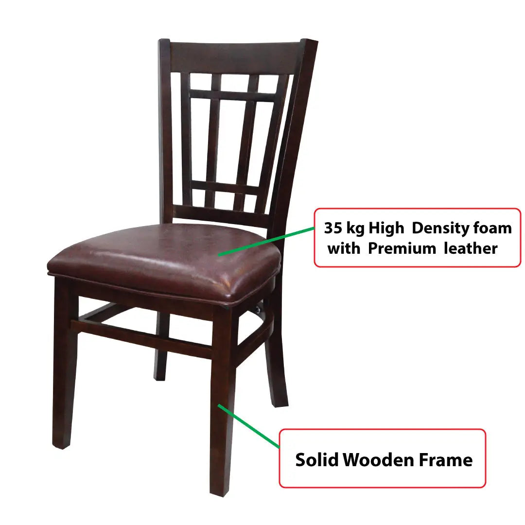 Jilphar Furniture Solid Beech Wood Dining Chair JP1164-GCC Home Center