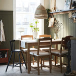 Load image into Gallery viewer, Solid Pine Table and 4 Chairs – Dining Set