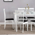 Load image into Gallery viewer, Solid Wood 6-Seater Dining Set
