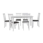 Load image into Gallery viewer, Solid Wood 6-Seater Dining Set