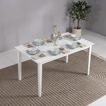 Load image into Gallery viewer, Solid Wood 6-Seater Dining Set