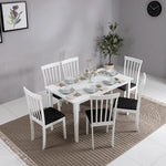 Load image into Gallery viewer, Solid Wood 6-Seater Dining Set