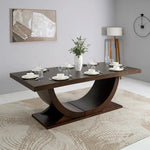 Load image into Gallery viewer, Solid Wood 8-Seater Dining Set – Brown