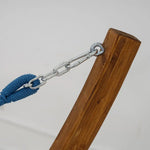 Load image into Gallery viewer, Solid Wood Hanging Hammock For Outdoor Lounging
