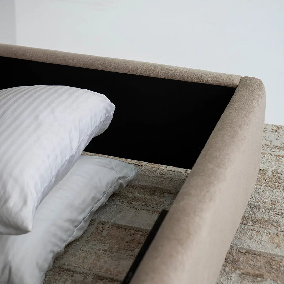 Solid wood Hydraulic Storage Bed