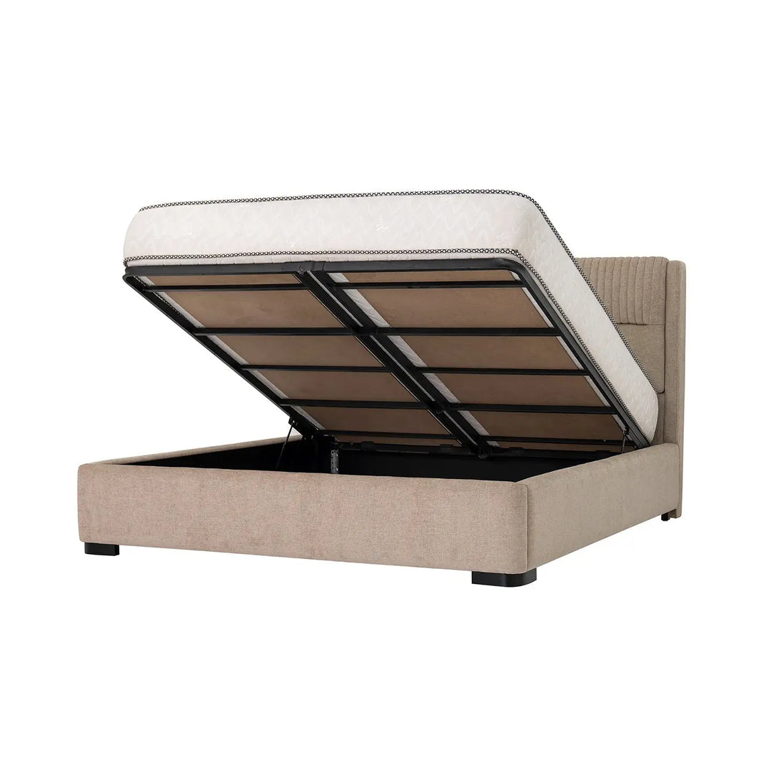 Solid wood Hydraulic Storage Bed