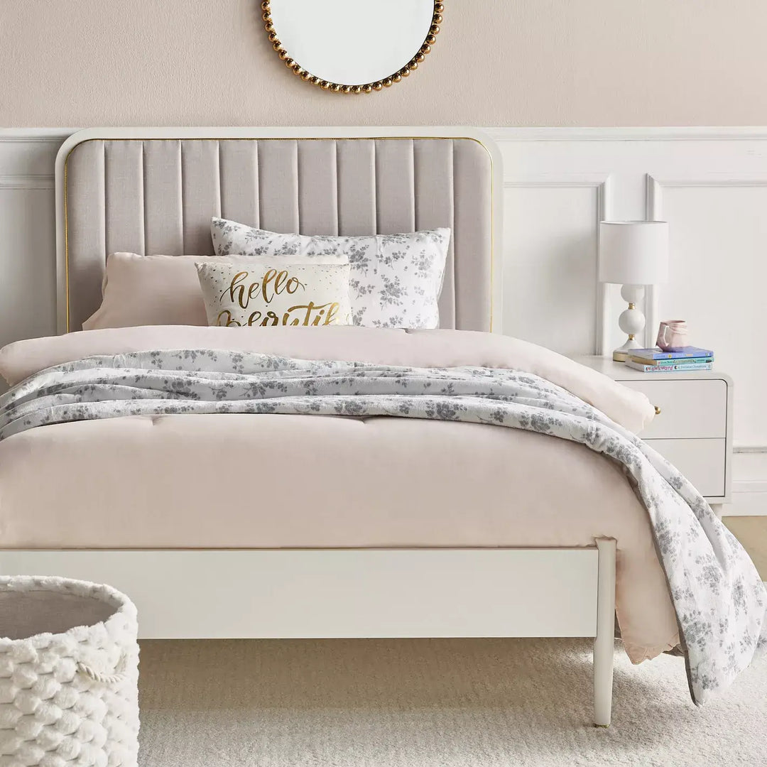 Solid Wood Single Bed - 120x200 cm-GCC Home Center