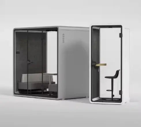 Solo Silence Booth, Soundproof Eco-friendly Protect Privacy, Office Soundproof Booth-GCC Home Center
