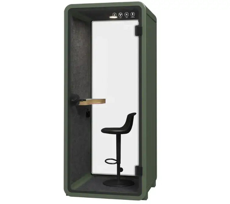 Solo Silence Booth, Soundproof Eco-friendly Protect Privacy, Office Soundproof Booth-GCC Home Center