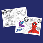Load image into Gallery viewer, SpiderMan Draw and Play Desk by Delta Children Includes 10 Markers and Coloring Book
