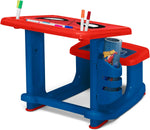 Load image into Gallery viewer, SpiderMan Draw and Play Desk by Delta Children Includes 10 Markers and Coloring Book