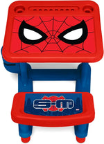 Load image into Gallery viewer, SpiderMan Draw and Play Desk by Delta Children Includes 10 Markers and Coloring Book