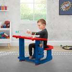 Load image into Gallery viewer, SpiderMan Draw and Play Desk by Delta Children Includes 10 Markers and Coloring Book