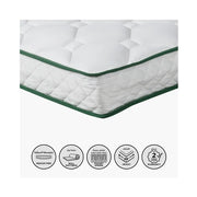 Spring Mattress for Children – Medium Firm, Breathable, Anti-Allergen, 90x200 cm