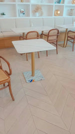 Load image into Gallery viewer, Square Ceramic Top Dining Table for Café &amp; Restaurant