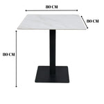Load image into Gallery viewer, Square Ceramic Top Dining Table for Café &amp; Restaurant