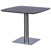 Square Shape Meeting Table, Coffee Table For Modern Workspace Or Dining Area - Brown-GCC Home Center