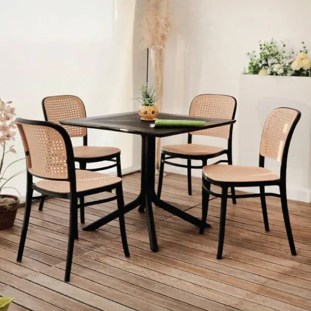Jilphar Furniture Stackable Polypropylene Dining Chair JP1343B-GCC Home Center