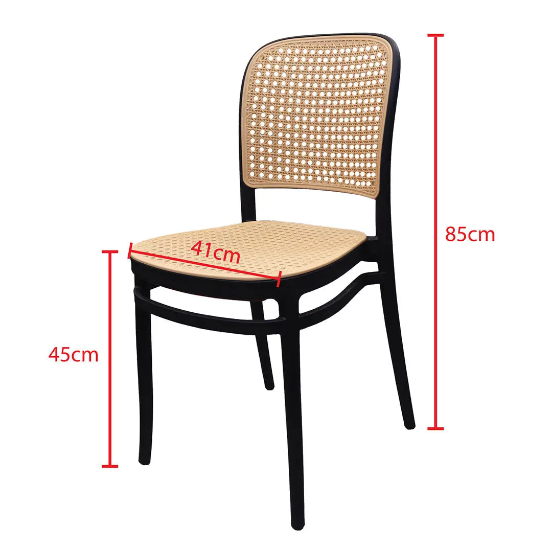Jilphar Furniture Stackable Polypropylene Dining Chair JP1343B-GCC Home Center