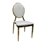 Load image into Gallery viewer, Jilphar Furniture Stainless Steel Gold Dining Chair JP1356-GCC Home Center