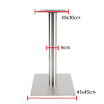 Load image into Gallery viewer, Jilphar Furniture stainless steel table base with round column JP3046-GCC Home Center