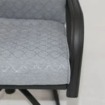Load image into Gallery viewer, Steel Frame Swivel Rocker Dining Patio Chair, Gray-GCC Home Center