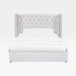 Load image into Gallery viewer, Storage Bed Beige – 160x200 cm | Elegant Upholstered Bed with Hydraulic Lift