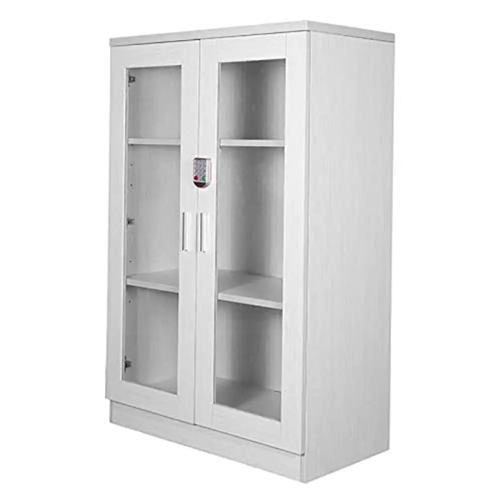 Mahmayi Storage Cabinet for Home Office (White Credenza)