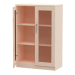 Load image into Gallery viewer, Mahmayi Storage Cabinet for Home Office (White Credenza)