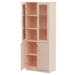 Load image into Gallery viewer, Mahmayi Storage Cabinet for Home Office (White Credenza)