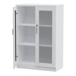 Load image into Gallery viewer, Mahmayi Storage Cabinet for Home Office (White Credenza)