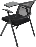Load image into Gallery viewer, Multi Home Furniture Folding MH-30-BLK Study Chair, Metal Folding Student Chair With Writing Pad For Work From Home, Study Purpose, Homework Chair, Learning Chair, Classroom 96X30X30 Cm Black