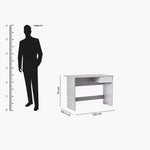 Load image into Gallery viewer, Study Desk with Drawer and Cable Hole