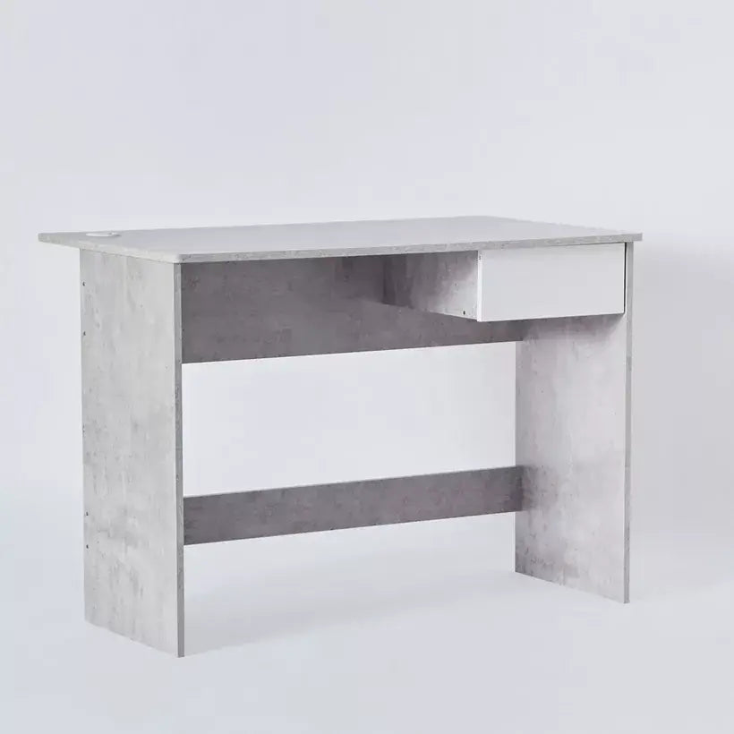 Study Desk with Drawer and Cable Hole