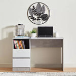Load image into Gallery viewer, Study Desk with Drawers &amp; Shelf