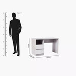 Load image into Gallery viewer, Study Desk with Drawers &amp; Shelf
