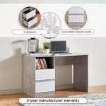 Load image into Gallery viewer, Study Desk with Drawers &amp; Shelf