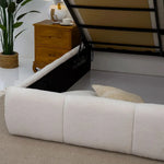 Load image into Gallery viewer, Sturdy MDF Hydraulic Bed With Lift-Up Storage