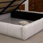 Load image into Gallery viewer, Sturdy MDF Hydraulic Bed With Lift-Up Storage