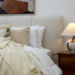 Load image into Gallery viewer, Sturdy MDF Hydraulic Bed With Lift-Up Storage