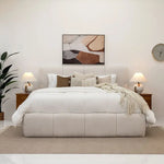 Load image into Gallery viewer, Sturdy MDF Hydraulic Bed With Lift-Up Storage