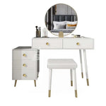 Load image into Gallery viewer, Stylish Dresser Table with Mirror and Stool-GCC Home Center